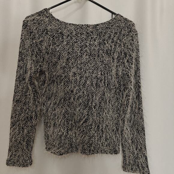 Vintage 90s Karen Kane Women Small Furry Jumper Sweater Pullover Fuzzy - Picture 6 of 9